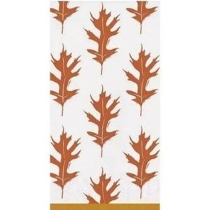 Autumn Leaves Guest & Dinner Napkins 3 ply 16 CT BNWT SO Limited Special!